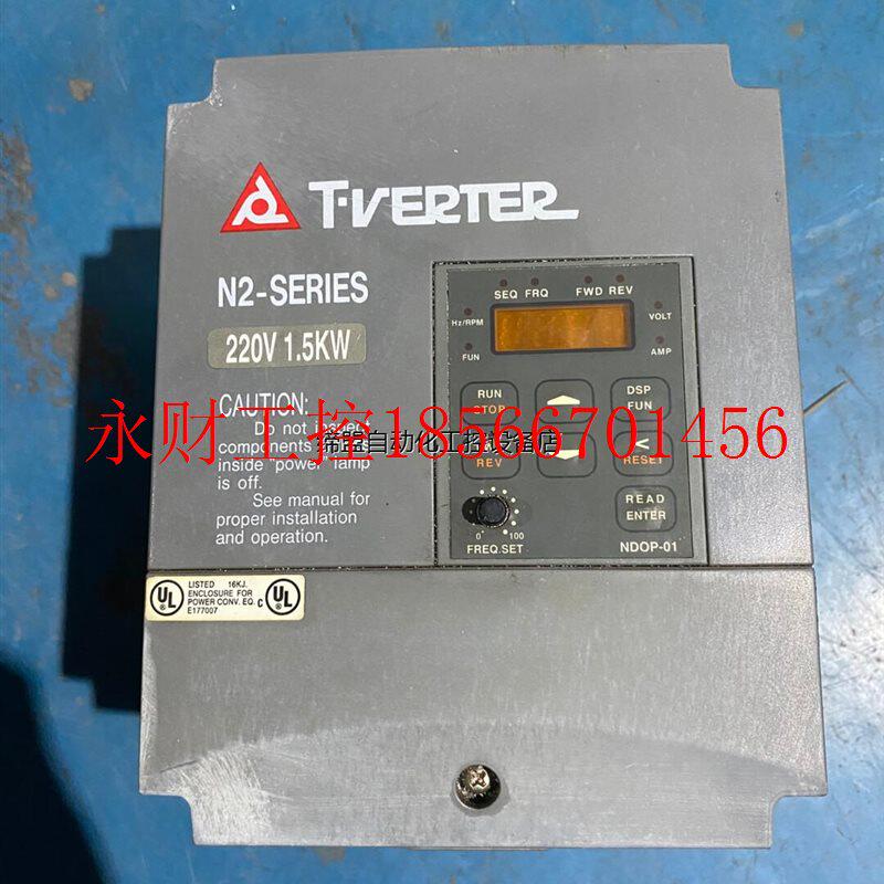议价台安N2变频器。N2-202-M。1.5KW/220V 链接￥
