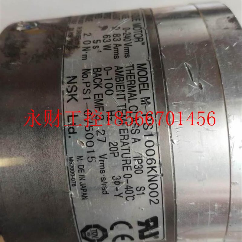 议价NSK DD马达 M-PS1006KN002 可提供配套驱动器 M-PS1006KN00￥