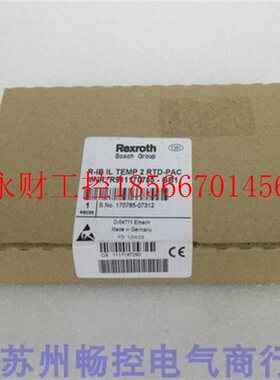 议价全新力士乐REXROTH模块R-IB IL TEMP 2 RTD-PAC 现货R91117￥