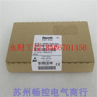 议价全新力士乐REXROTH模块R-IB IL TEMP 2 RTD-PAC 现货R91117￥