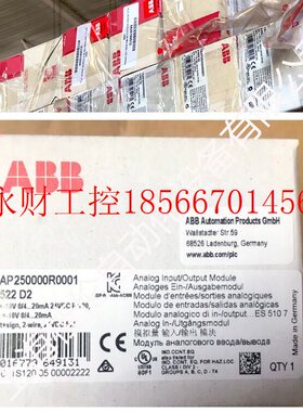 议价ABB   AX522   模似量模块￥