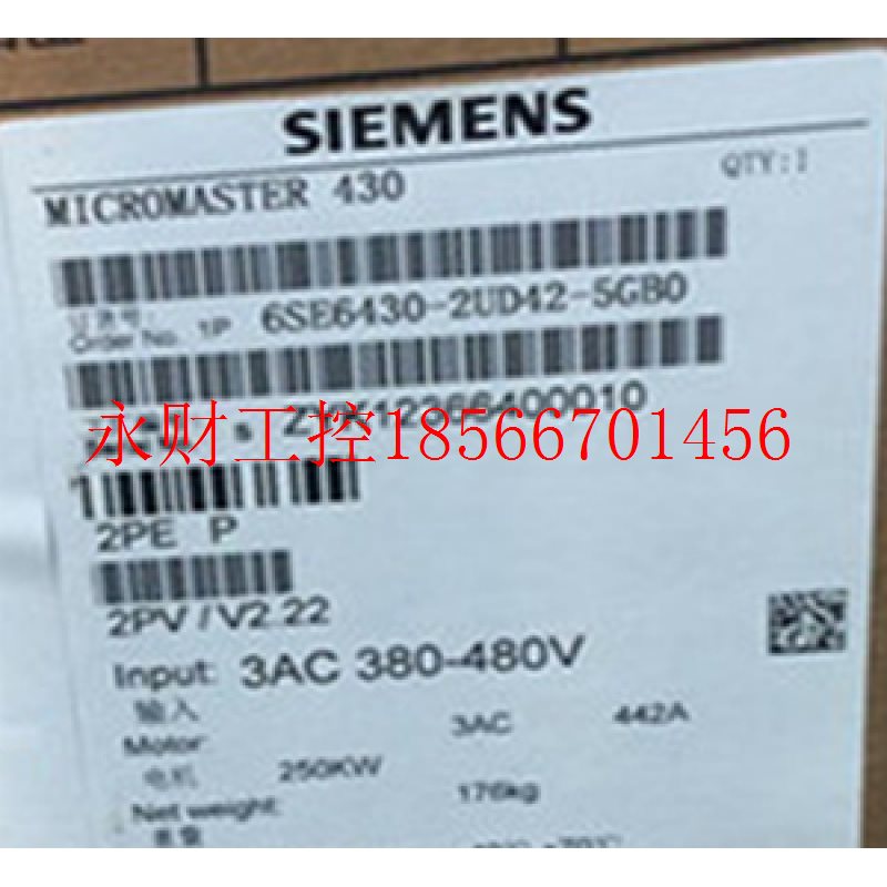 议价西门子变频器6SE6430-2UD42-0GB0 现货￥