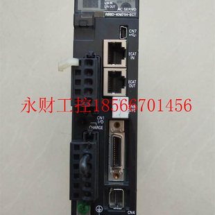 EtherCAT总线式 议价R88D Z欧姆龙100W KN01H 驱动器9成新质￥ ECT