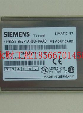 议价成色新 6ES7952-1AH00-0AA06ES7 952-1AH00-0AA0 256KB￥