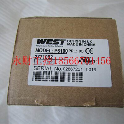 议价原装 正品 进口英国WEST温控表 P6100 2110002 2771002 现￥