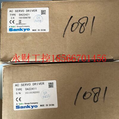 议价全新原装Sanko伺服驱动器DA22411 /DA22421实物拍摄￥