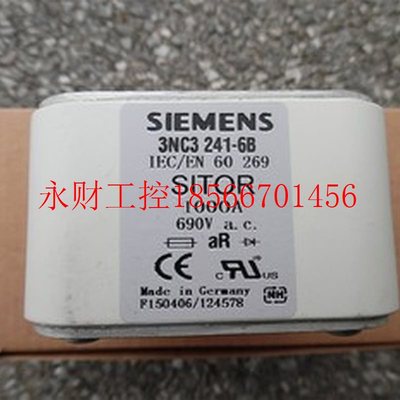议价Siemens/西门子3NC3241-6B 3NC3 241-6B 1000A 690V aR￥