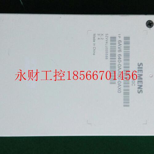 议价原装正品TD400C文本显示器 6AV6640-0AA00-0AX0 成色漂亮 ￥