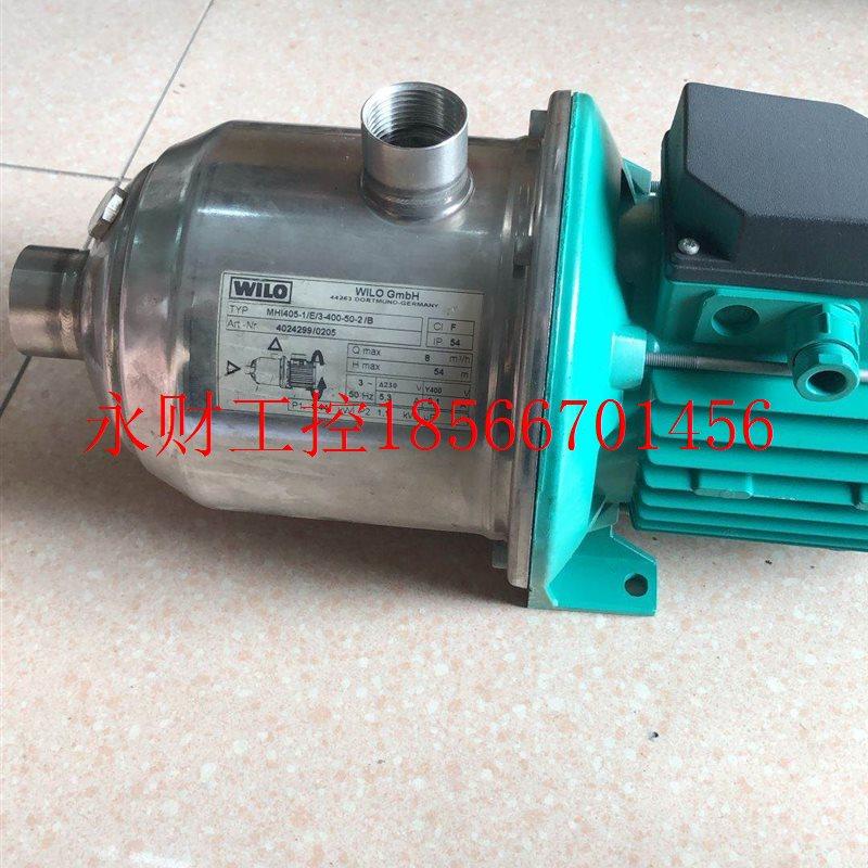 议价原装拆机 WILO MHI405-1/E/3-400-50-2/B 实物拍摄￥
