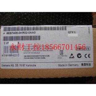 405 议价6ES7405 6ES7 0AA0全新原装 0AA0￥ 0KR02