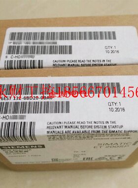 议价6ES7132-6BF60-0AA0全新ET200SP数字输出模块6ES7132-6HD01￥