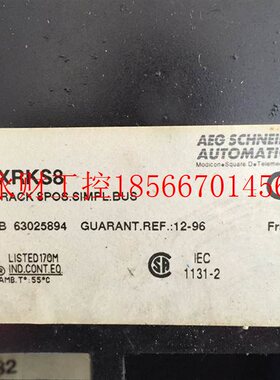 议价*TSXRKS8 TSXRKN82F TSXRKN82 施耐德PLC 原装现货￥