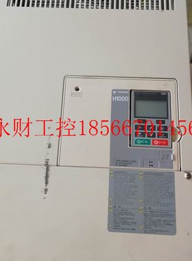 议价安川变频器CIMR-HB4A0112ABC现货45KW 9成新￥