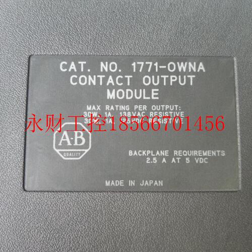 议价拆机 AB 1771-OWNA 1771-0WNA 实物拍摄 包好￥