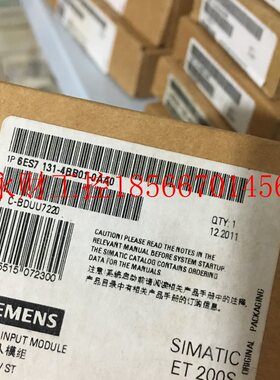 议价全新ET 200SP输出端模块6ES7 135 6ES7135-6HD00-0BA1 6HDO￥