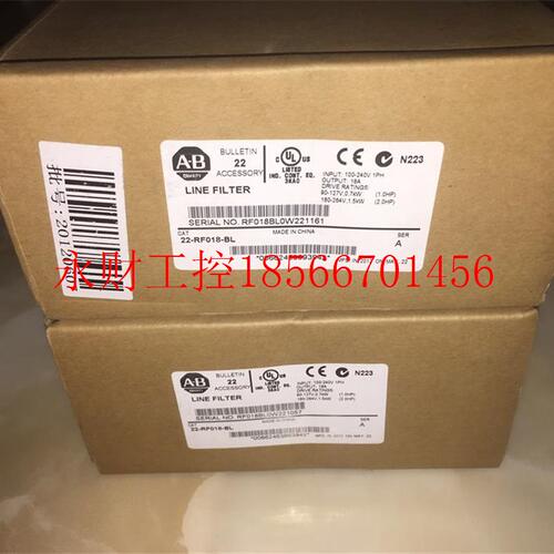 议价AB线路滤波器LINE FILTER 22-RF018-BL 现货实物￥