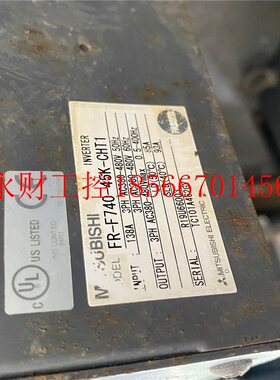 议价三菱变频器F700系列FR-F740-45K-CHT1 45KW/380V实物拍摄质￥