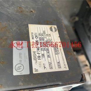 45KW 议价三菱变频器F700系列FR CHT1 F740 380V实物拍摄质￥ 45K