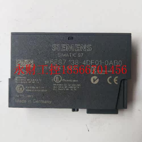 议价 西门子 6ES7 138-4DF01-0AB0 实物拍摄 包好￥