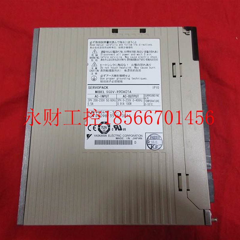 议价特价日本原装安川伺服器 SGDV-R90A01A￥