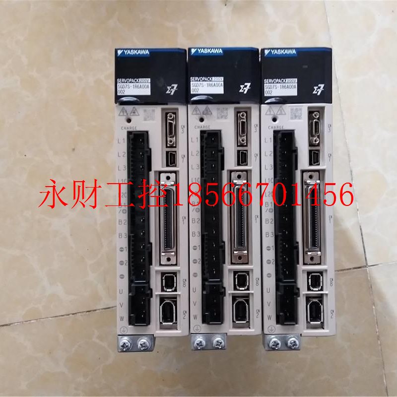 议价A原装拆机安川7系 SGD7S- 1R600A0022 00QWMW伺服驱动器现￥