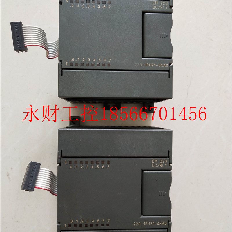 议价EM223 DC/RLY 1P6ES7223-1PH21-0XA0西门子S7-200 8入8出扩¥