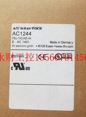 议价全新原装正品IFM易福门 AC1244 现货￥