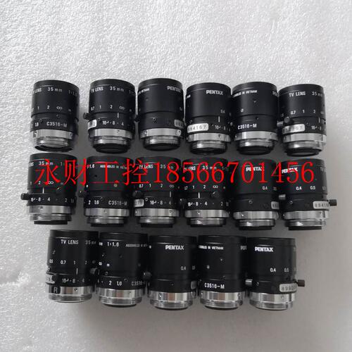 议价PENTAX宾得TV LENS C3516-M 35mm 1:1.6拆机工业C口镜头包￥