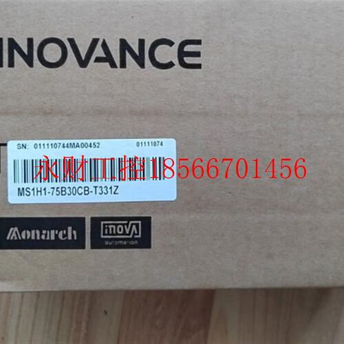 议价全新汇川伺服电机MS1H1-75B30CB-T331Z￥