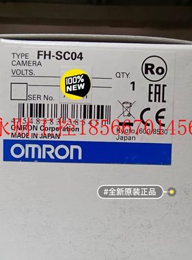 议价日本欧姆龙OMRON工业相机FH-SC04.FH-SC02￥
