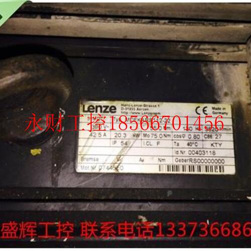 议价拆包机伦HQL茨伺服电机/TYP MDFKAR11S2-2220.3KW 120HZ/原￥