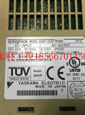 议价SGD现P-01APY10/02PAY101安ABN川1驱动器货保三个月￥