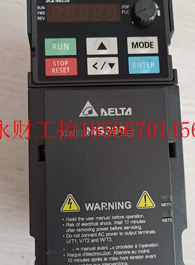 议价VFD4A8MA21ANSAA,拆机台达变频器MS300系列￥