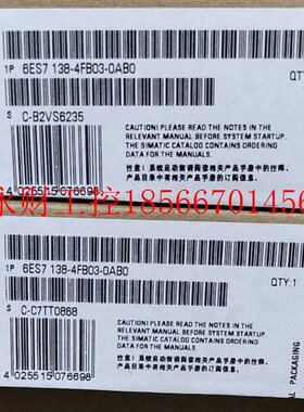 议价6ES71384FA03-AAIYB0-全新正包品现0货顺丰邮￥