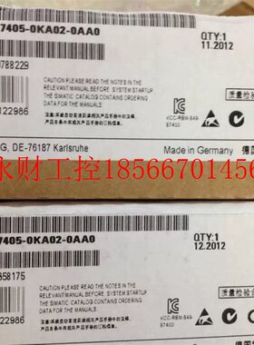 议价6ES7405-0DA02-0AA0全新原装6ES7405-0DA02-0AA0 保内现货￥