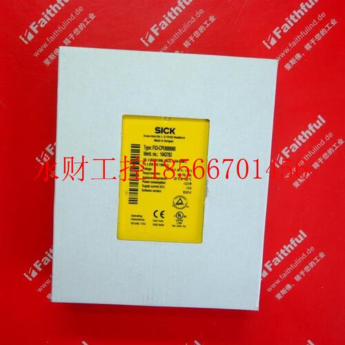 议价Sick FX3-CPU000000 西克安全模块 1043783 Flexi Soft CPU￥