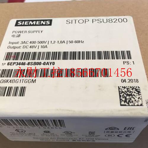 议价西门子6EP346-8SB10-0AY0SITOP modular 3 相输入 INPUT400￥
