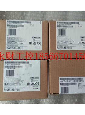 议价全新原装没开封6ED1052-1HB00-0BA6 6ED1 052-1HBOO-OBA6保￥