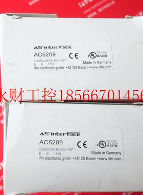 议价IFM AC5209 易福门AS-I ClassicLine从站模块￥