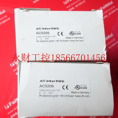 议价IFM AC5209 易福门AS-I ClassicLine从站模块￥