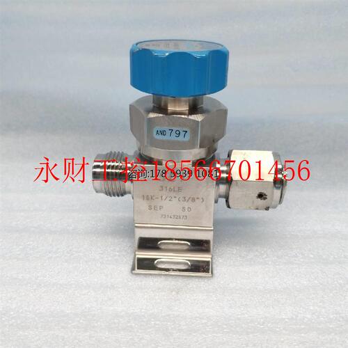 议价KITZ SCV北泽手调隔膜阀316LE 10K -1/2(3/8) SEP SD PCTFE￥