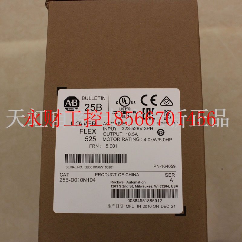 议价25B-D010N104 AB 变频器 罗克韦尔器 25BD010N104￥