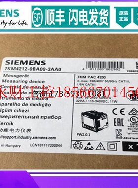 议价7KM4212-0BA00-3AA0 PAC4200多功能电力仪表7KM4 212-0BAOO￥
