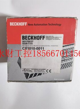 议价BECKHOFF倍福CPU主机 CX1010-0011 CX1000-0002电源 CX1100￥
