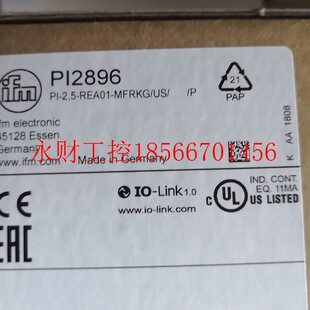 议价IFM易福门压力传感器PI2896现货只卖现货￥