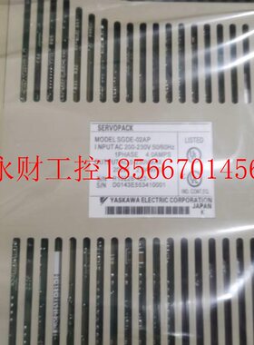 议价SGD装P器-AAP原安川伺服驱动全新SGDP-A5A只一年现货包邮5￥