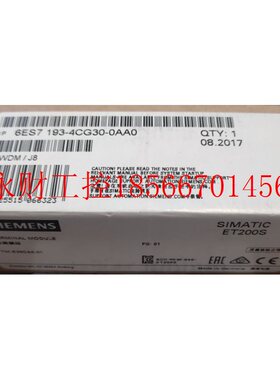 议价西门子6ES7193-4CL30-0AA0西门子模块6ES71934CL300AA0CPUX￥