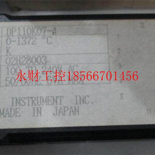 议价REX-DP110K07-4 0-1372度 K型 AC100-240V￥