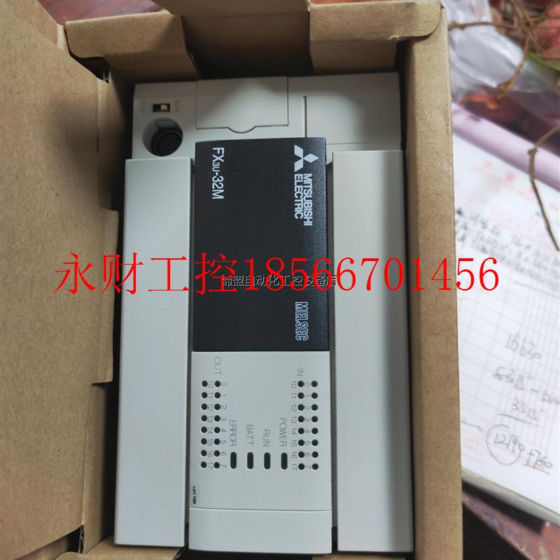 议价三菱PLC,型号FX3U-32MT/ES-A,百分百原装正品￥