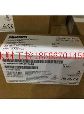 议价6GK5005-0BA00-1AB2西门子XB005交换机6GK5005-0BA10-1AB2/￥
